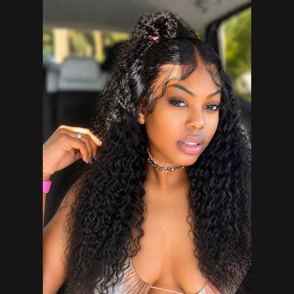 RDE💋 Burmese Curly Half Wig | 12A Grade 100% Human Hair | Premium Pressed Quality 😍