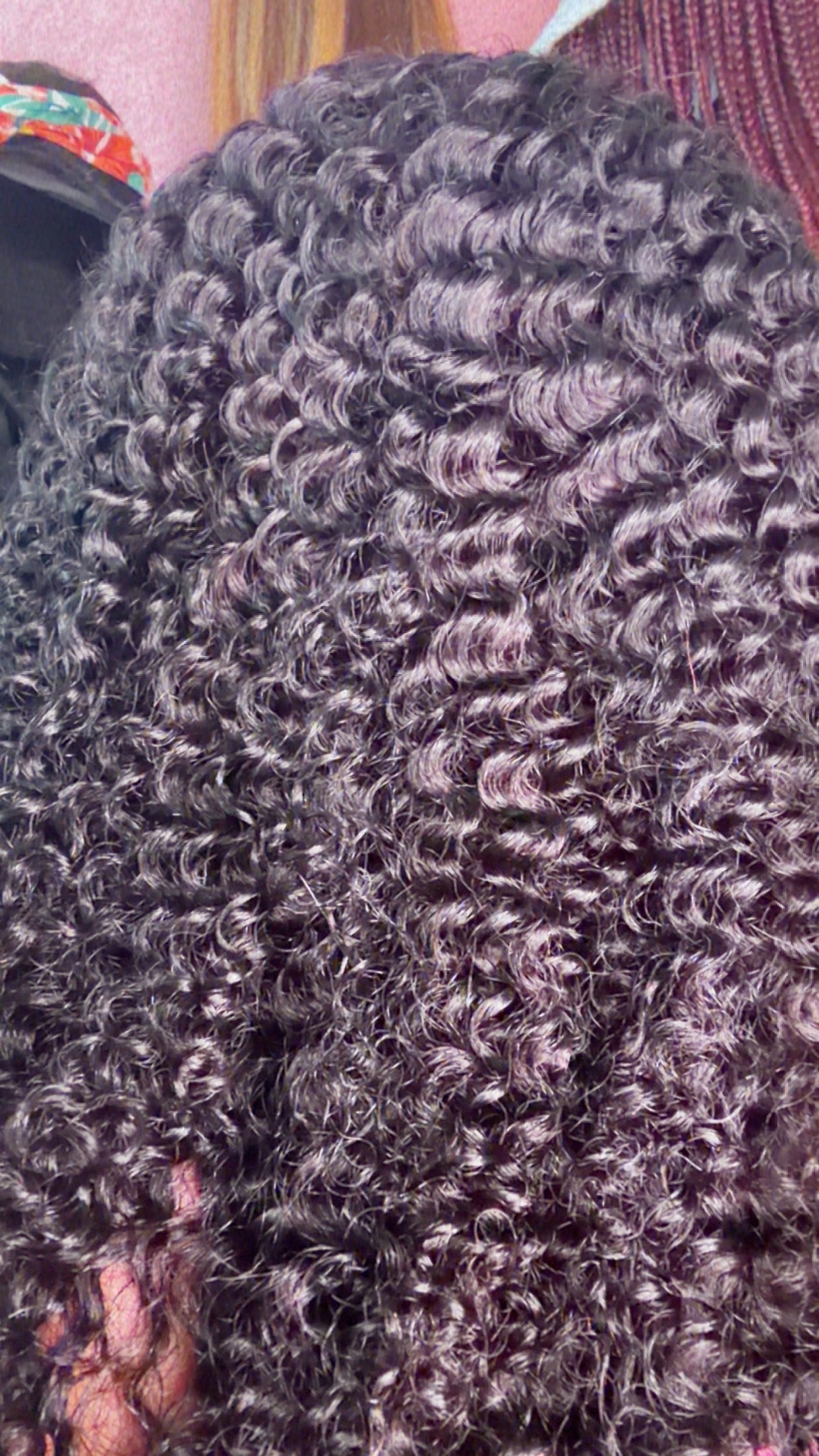 RDE💋 | Kinky Curly Half Wig | 12A Grade 100% Human Hair | Premium Quality🤏🏾💅🏽