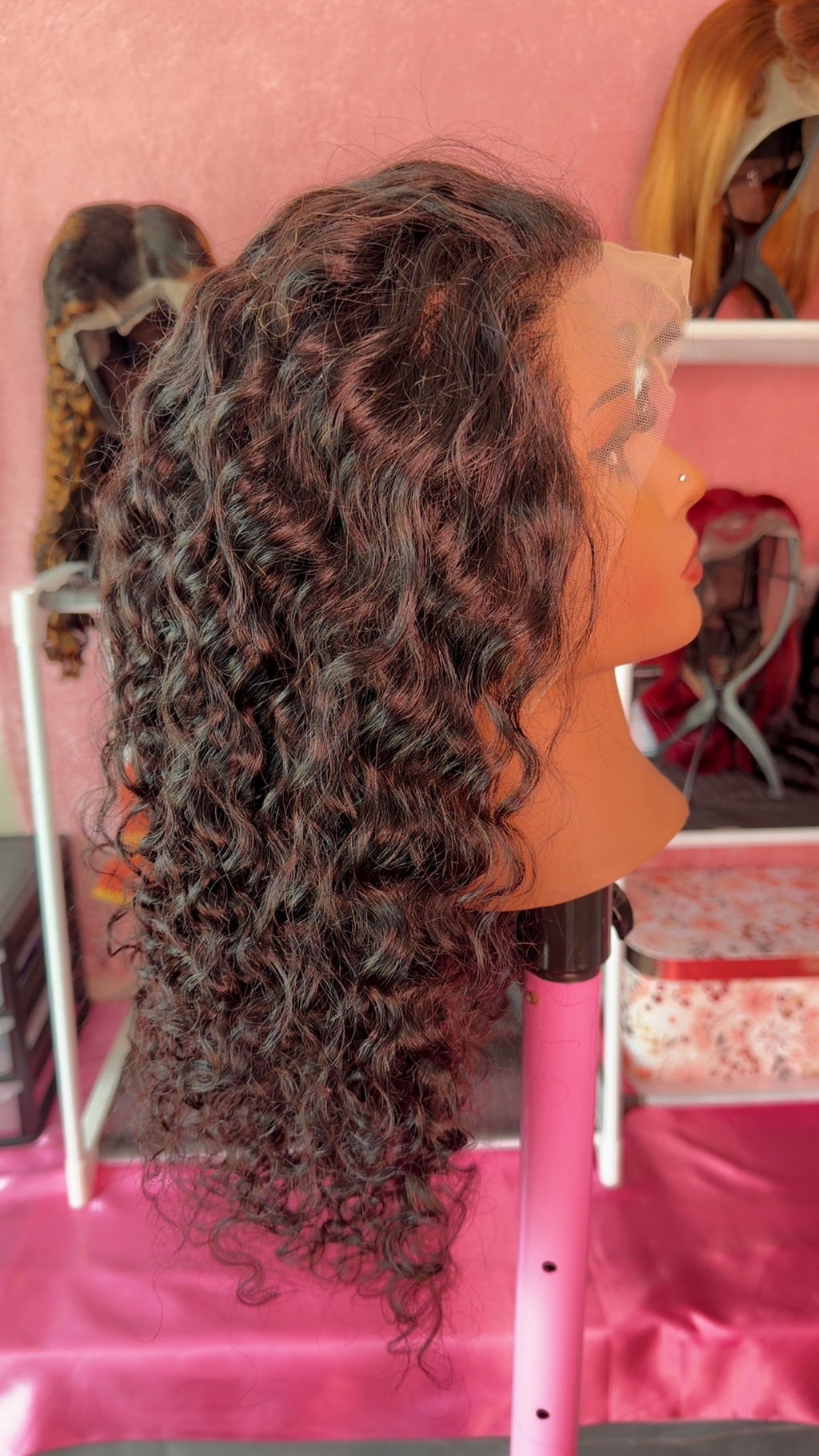 RDE💋 | Water Wave | 13x4 Transparent Lace | 180% Density | 100% Human Hair 12A Grade 🥰💅🏽