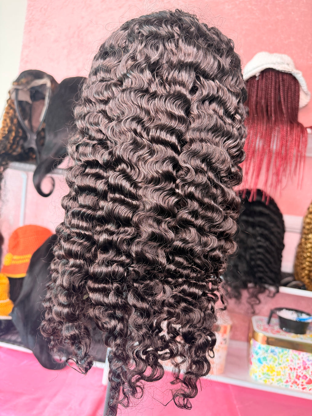 RDE💋 Burmese Curly Half Wig | 12A Grade 100% Human Hair | Premium Pressed Quality 😍