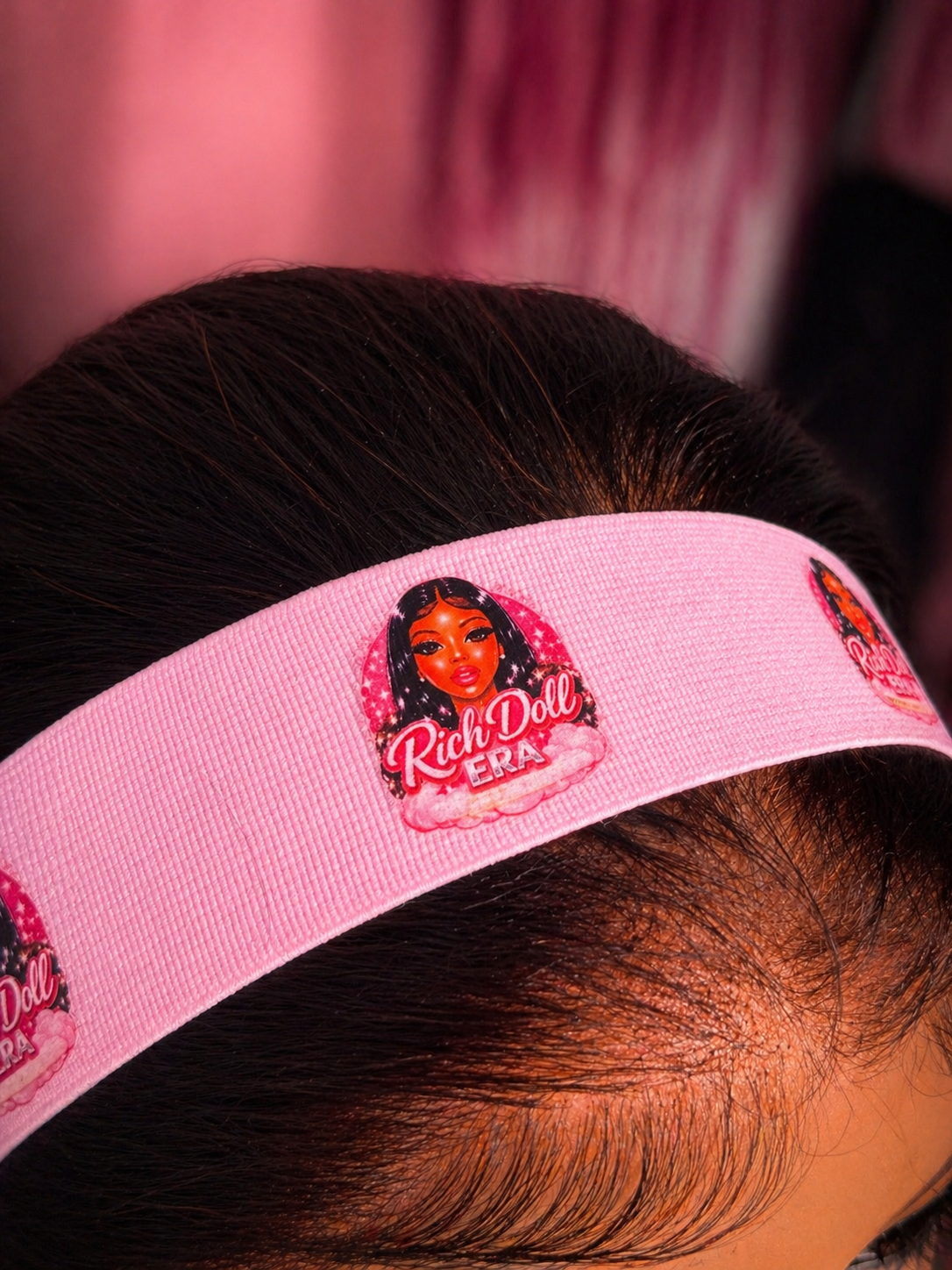 RDE 💋 Satin Bonnet | Lace Melting Band | Adjustable Band | DrawString Bonnet