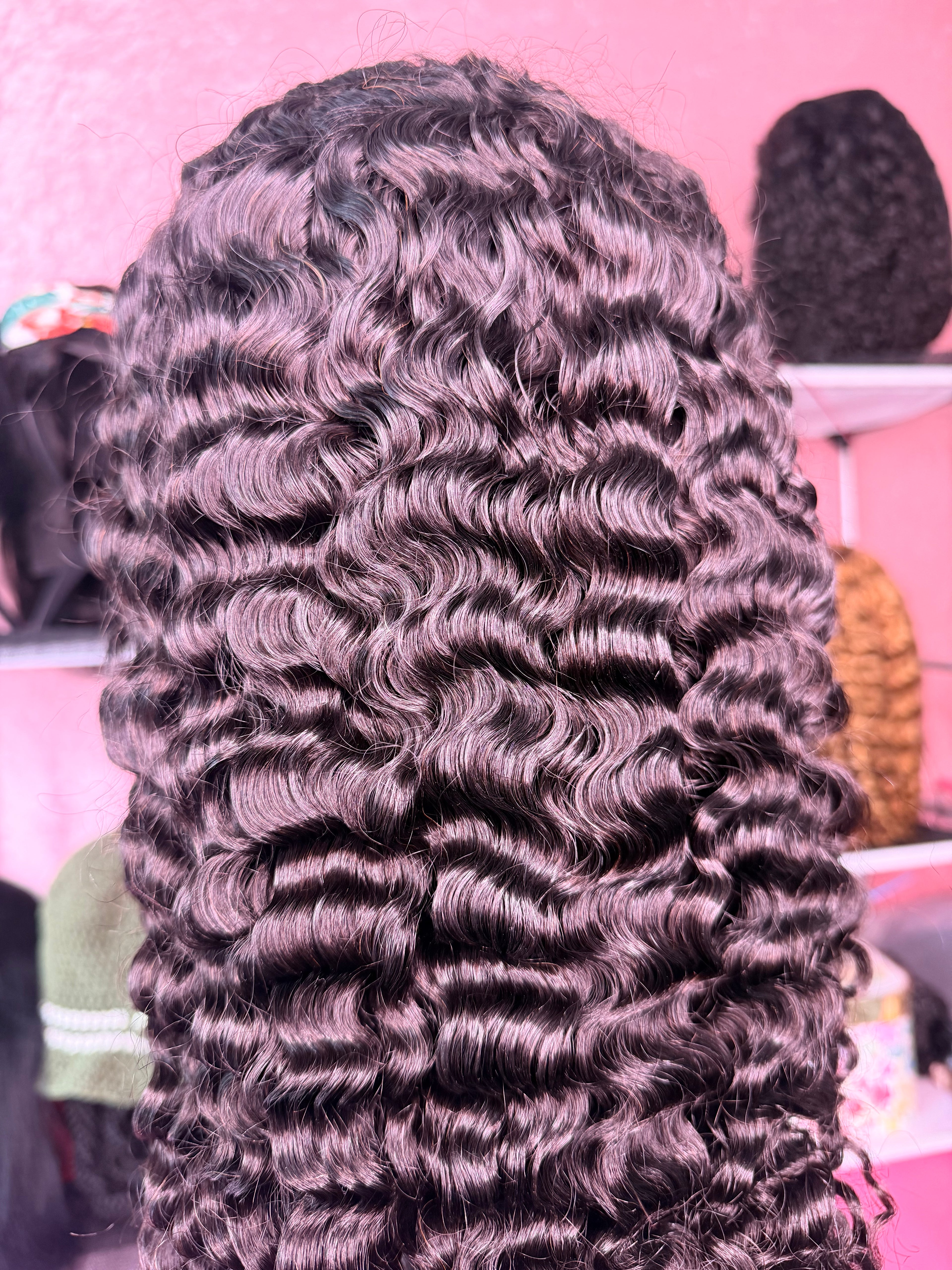 RDE💋 Burmese Curly Half Wig | 12A Grade 100% Human Hair | Premium Pressed Quality 😍