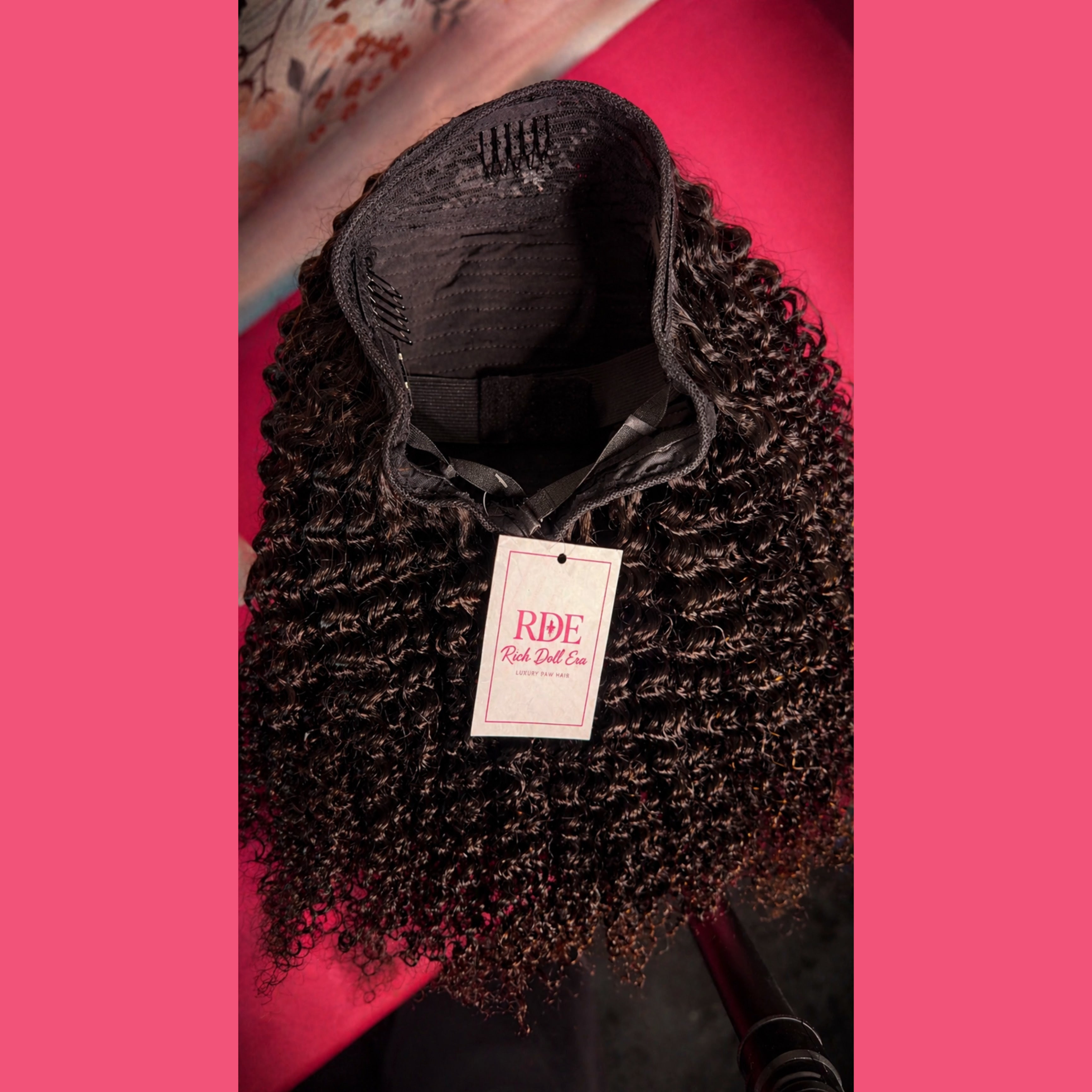 RDE💋 | Kinky Curly Half Wig | 12A Grade 100% Human Hair | Premium Quality🤏🏾💅🏽