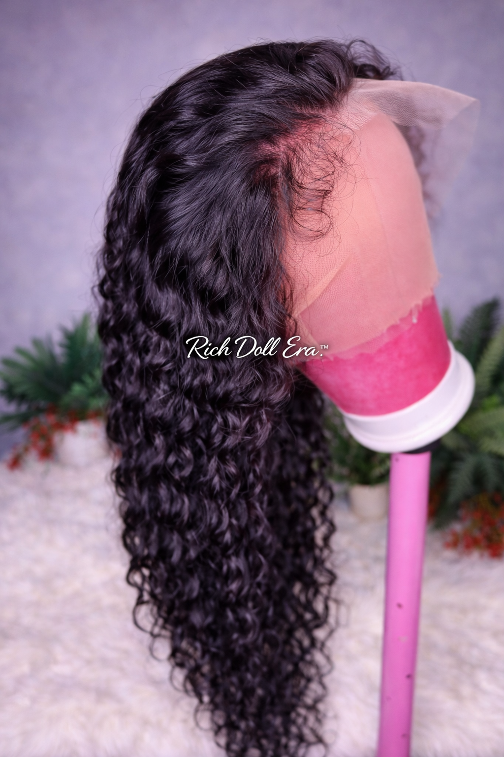 RDE💋 | Deep Wave Curly | 180% Density | 100% 12a Human Hair Wig