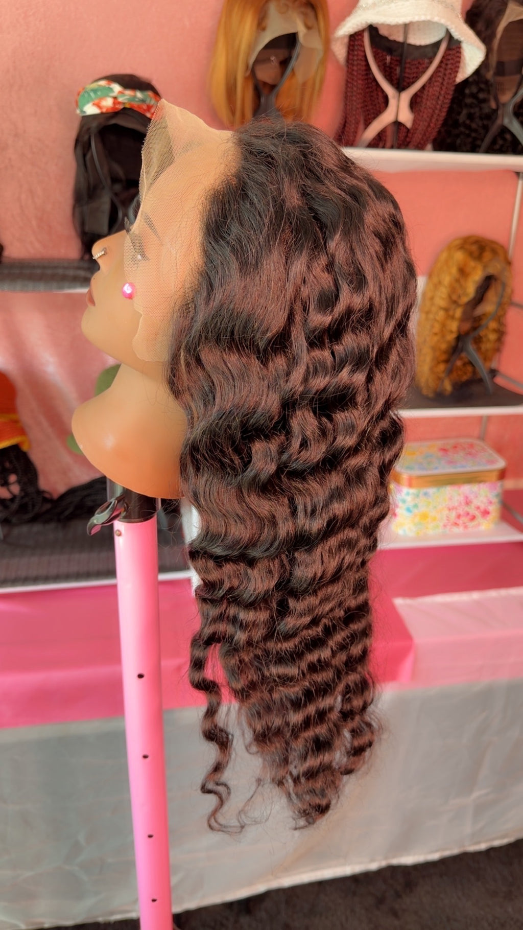 RDE💋 | Loose Deep Wave | 13x4 Transparent Lace | 180% Density | 12a 100% Human Hair