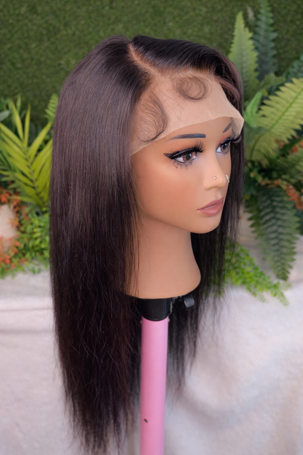 RDE💋| 24' Straight | Pre Customized | 100% Human Hair 13x4 Transparent Lace
