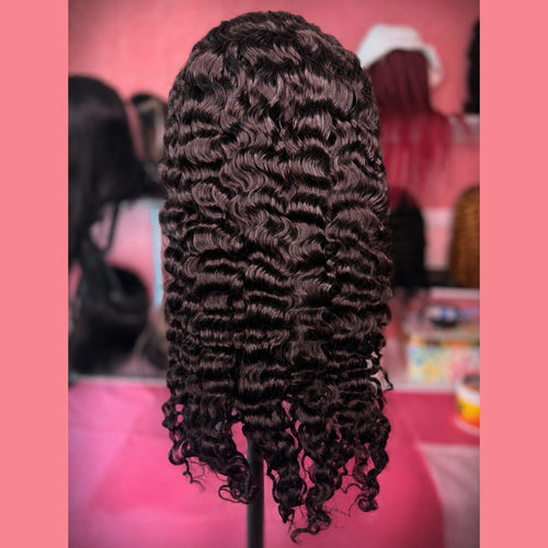 RDE💋 Burmese Curly Half Wig | 12A Grade 100% Human Hair | Premium Pressed Quality 😍