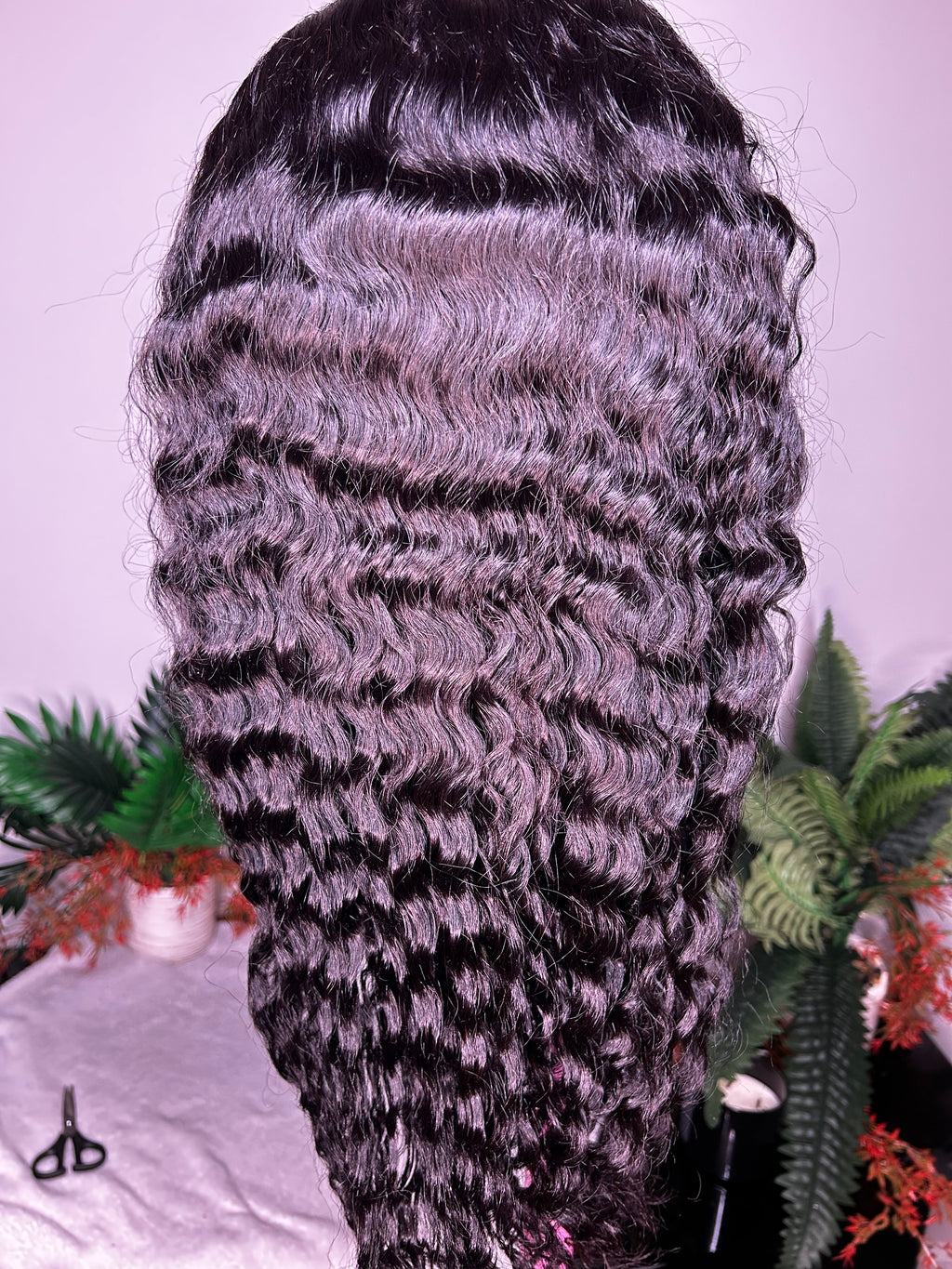 RDE💋 | Deep Wave Curly | 180% Density | 100% 12a Human Hair Wig