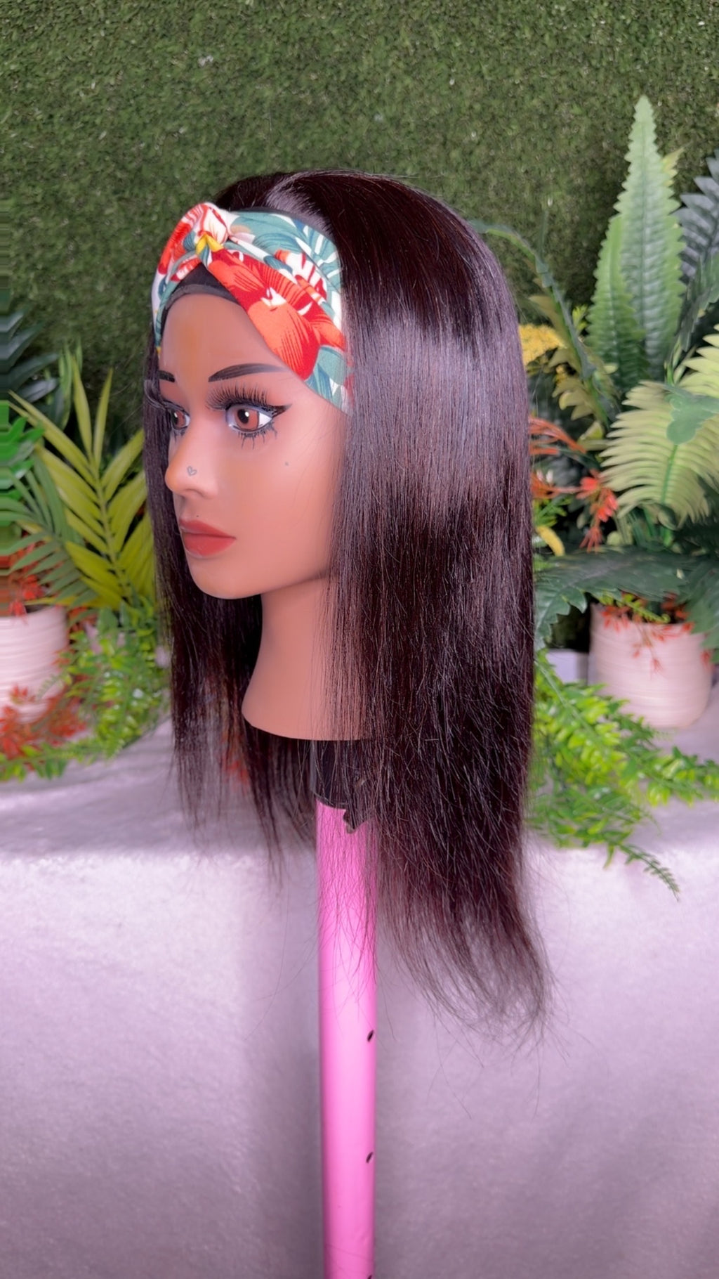 RDE💋 | 18’ Headband Half Wig | 100% Human Hair | LightWeight