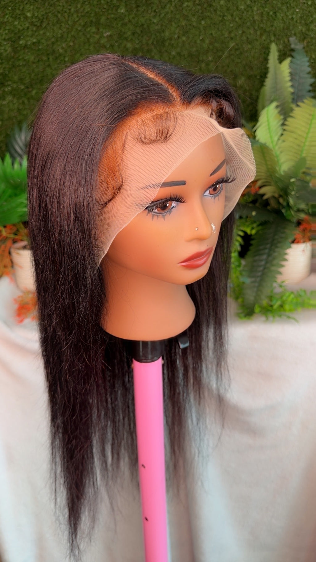 RDE💋| 24' Straight | Pre Customized | 100% Human Hair 13x4 Transparent Lace