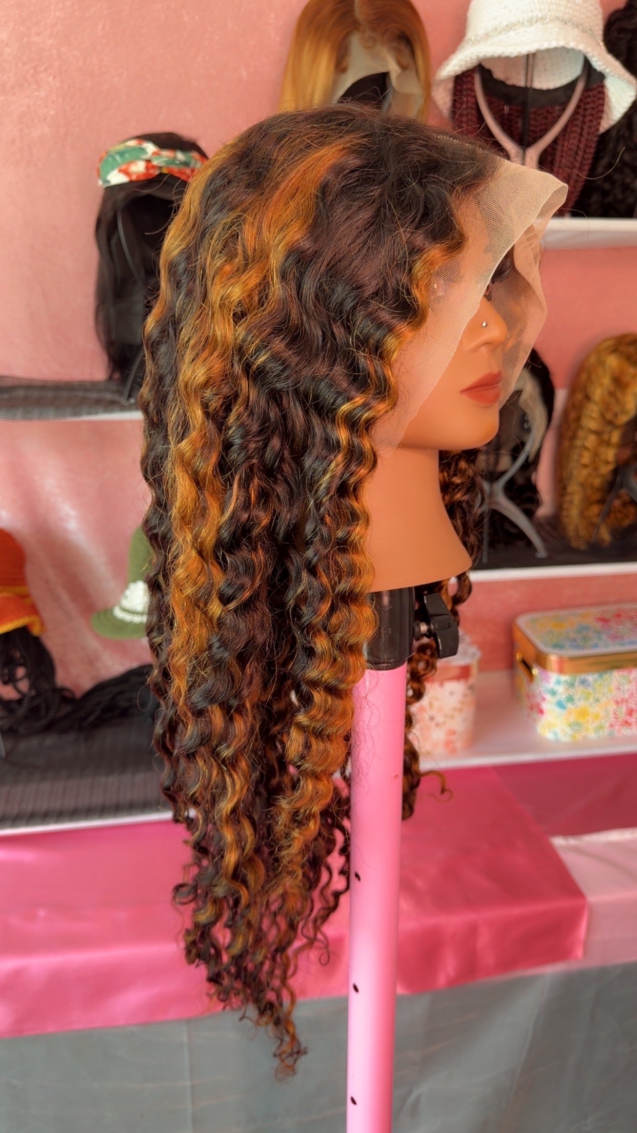 28' DEEP WAVE | 180% Density | 100% Human Hair | 13x6 Transparent Lace | 12A Grade