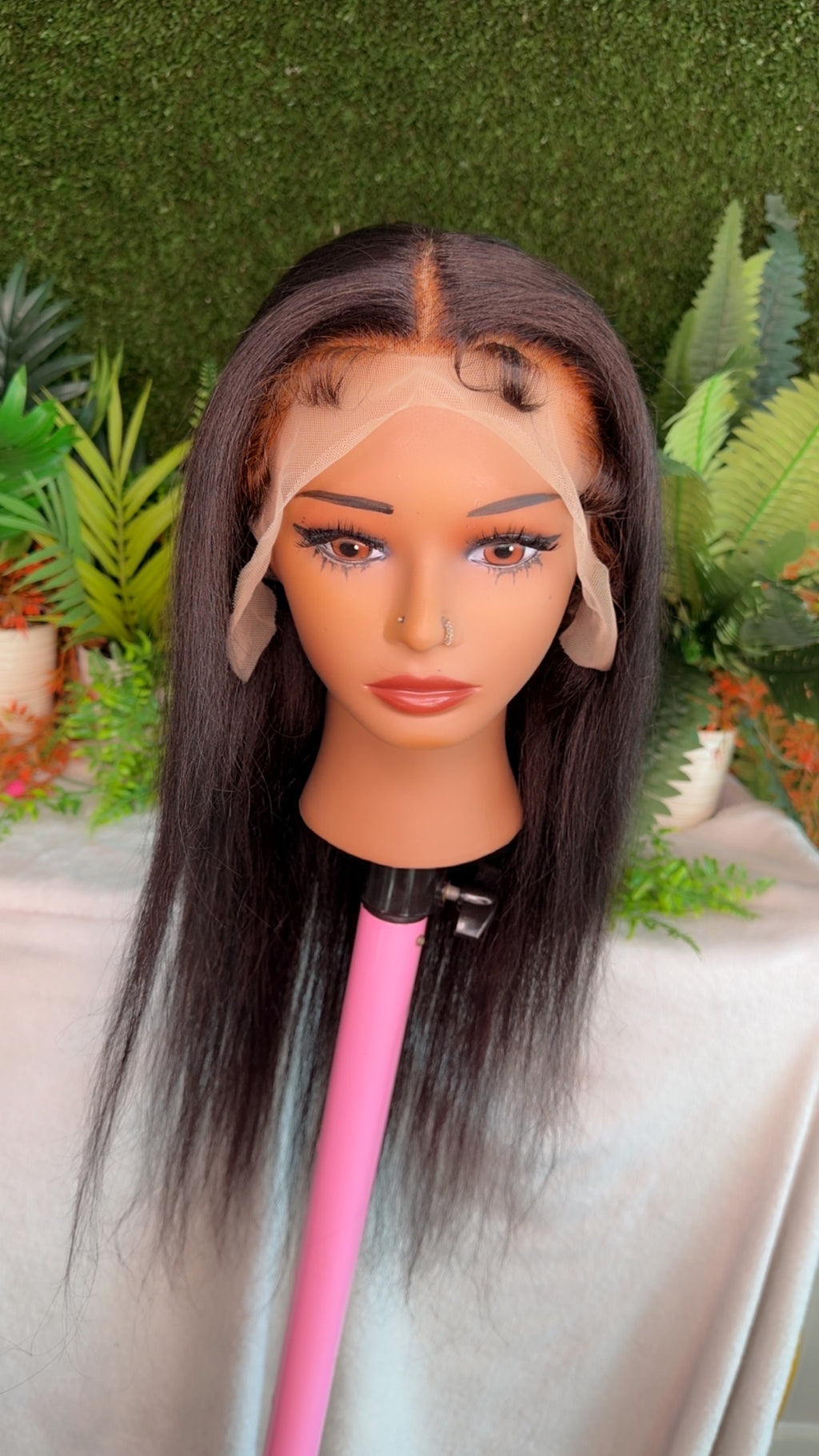 RDE💋| 24' Straight | Pre Customized | 100% Human Hair 13x4 Transparent Lace