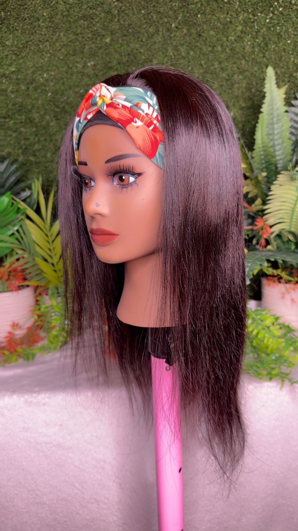 RDE💋 | 18’ Headband Half Wig | 100% Human Hair | LightWeight