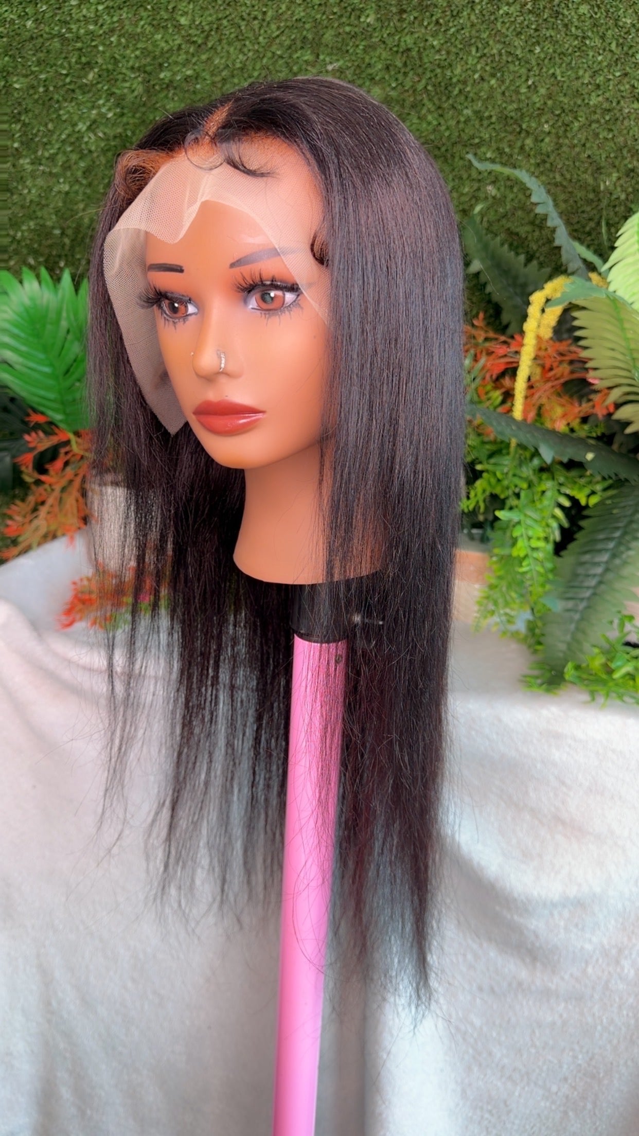 RDE💋| 24' Straight | Pre Customized | 100% Human Hair 13x4 Transparent Lace