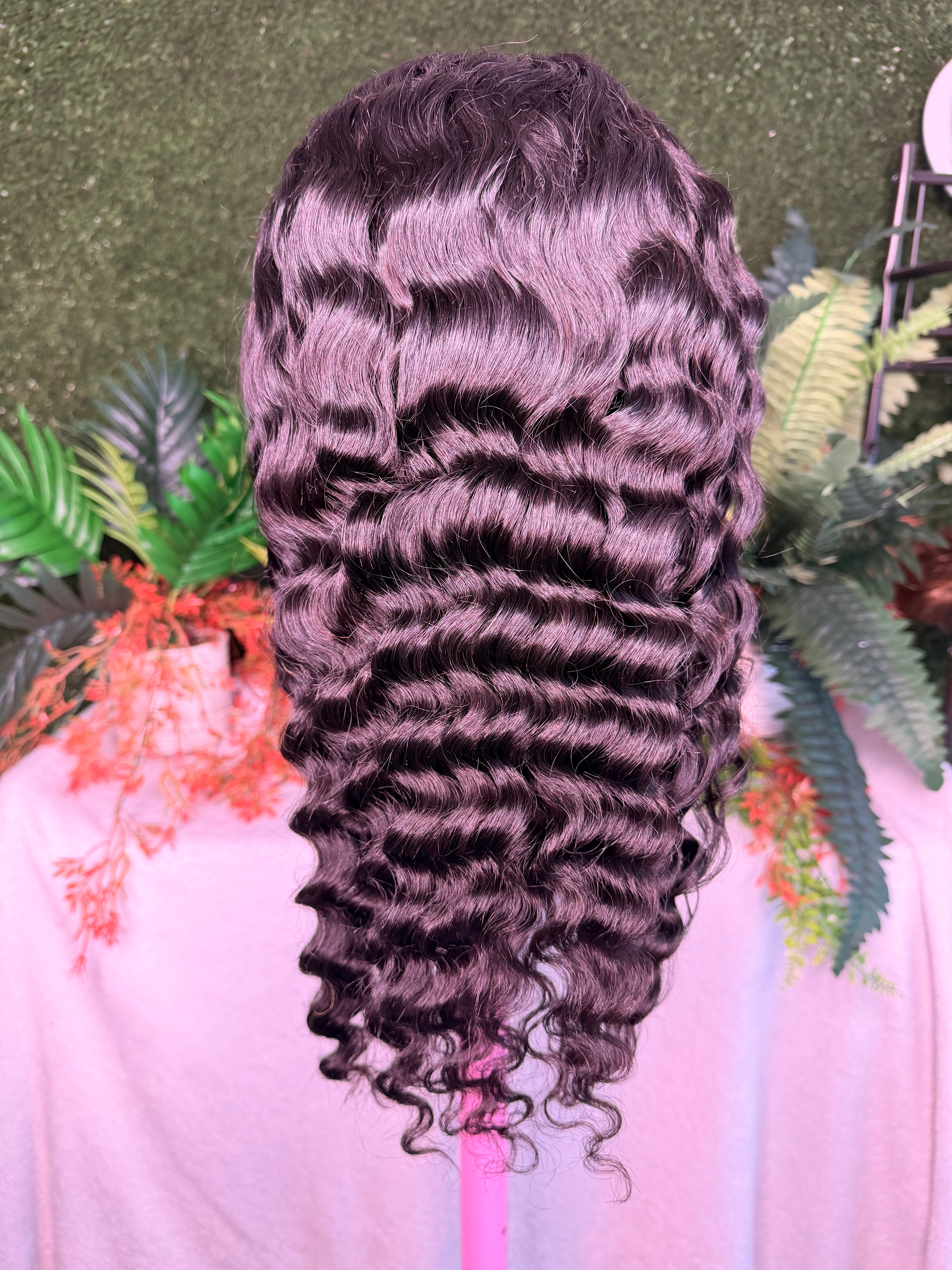 RDE💋 | Loose Deep Wave | 13x4 Transparent Lace | 180% Density | 12a 100% Human Hair
