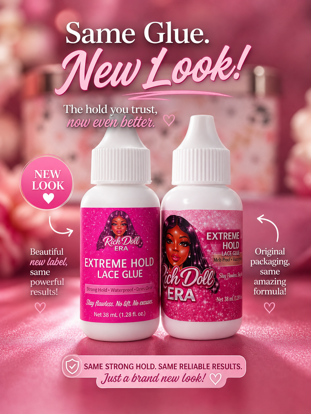 RDE💋 | Lace Glue & Remover | Strong Hold | Dries Clear 🫶🏾🤩