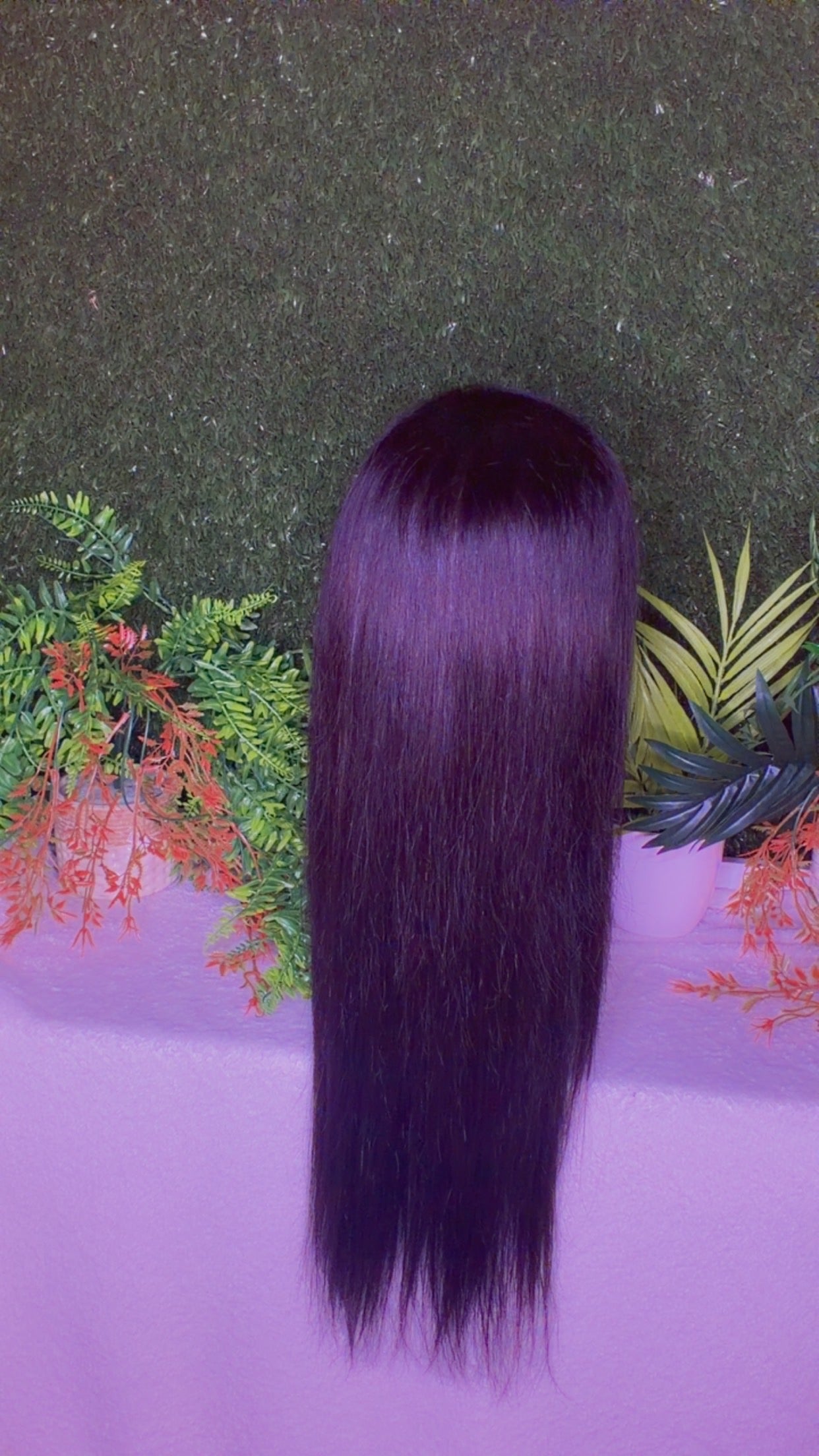 RDE💋| 24’ Straight 210 Density | 100% Human Hair | 13x4 Transparent Lace