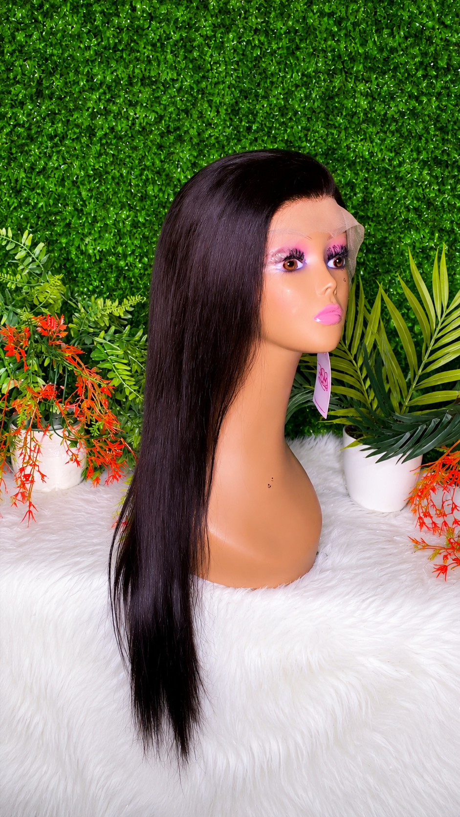 RDE💋| 24’ Straight 210 Density | 100% Human Hair | 13x4 Transparent Lace