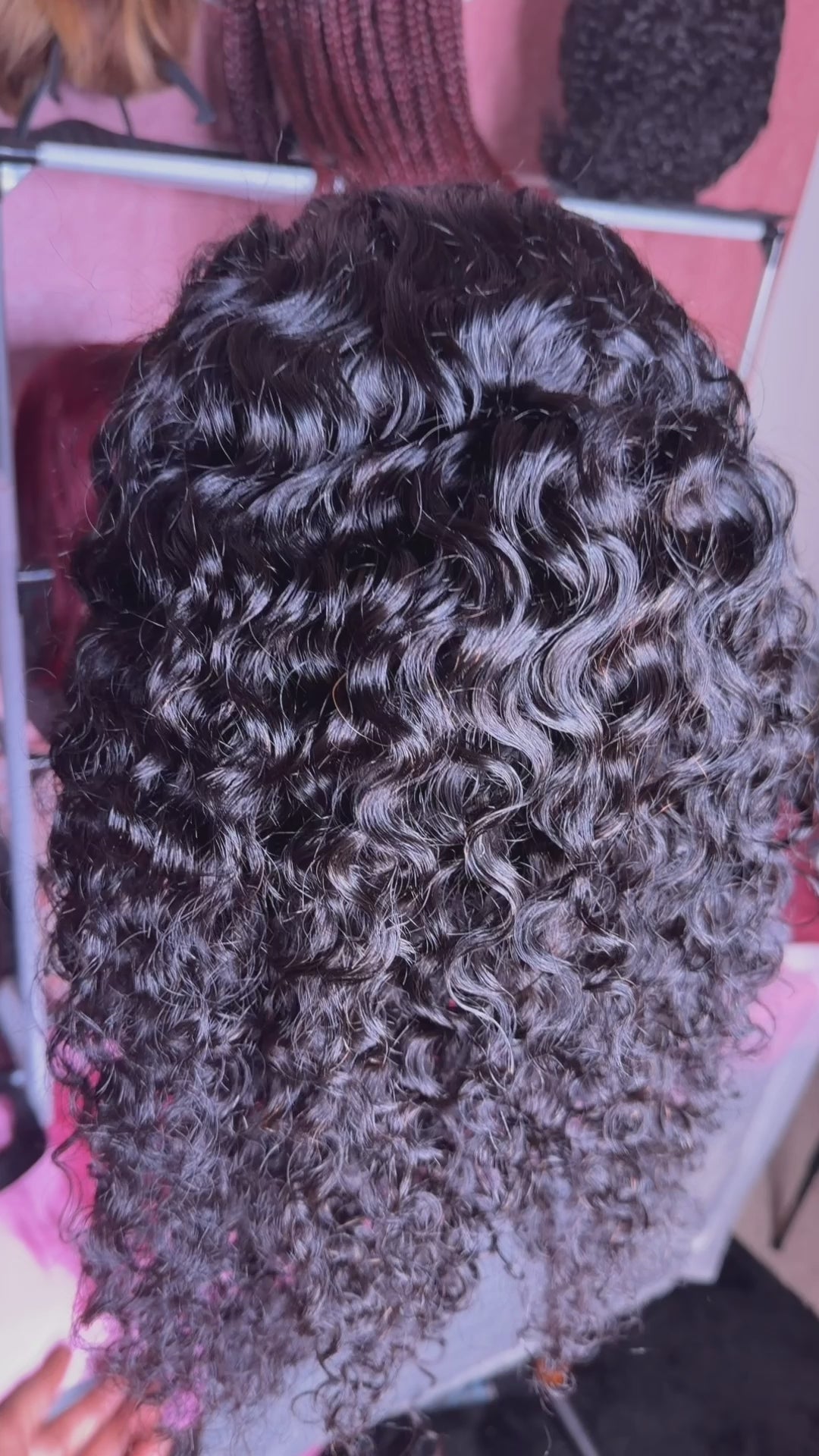 RDE💋 | Water Wave | 13x4 Transparent Lace | 180% Density | 100% Human Hair 12A Grade 🥰💅🏽
